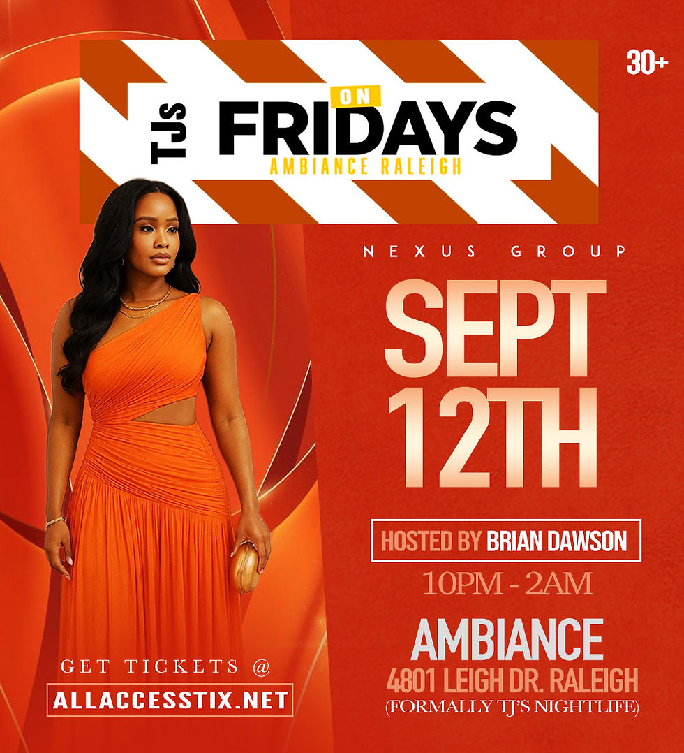 TJ’s On Fridays “Sold Out On Line. Tickets Available At Door”  