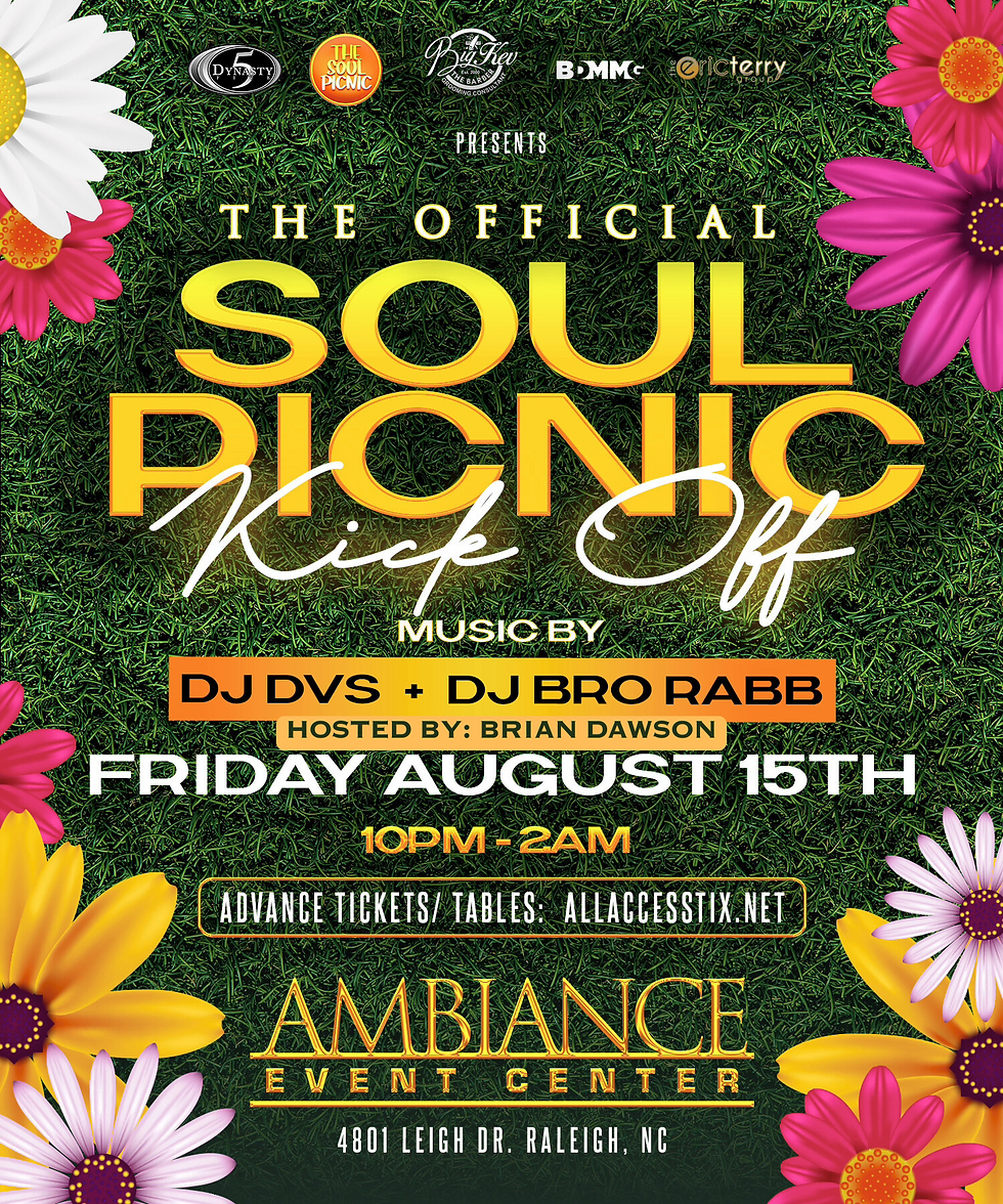 TJ’s On Fridays - Soul Picnic Kick Off Party