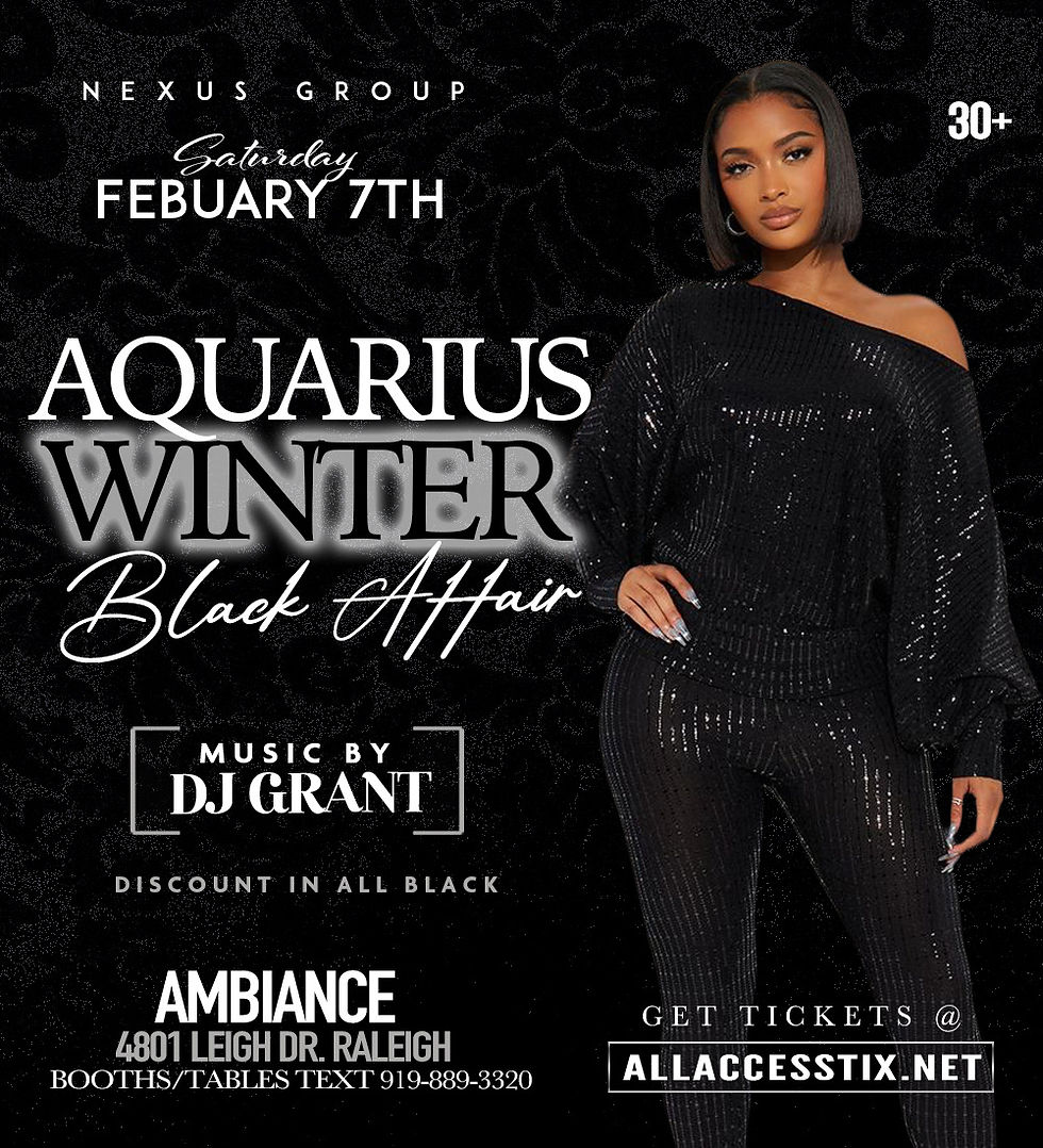 R&B Saturday’s Aquarius Winter Black Affair 