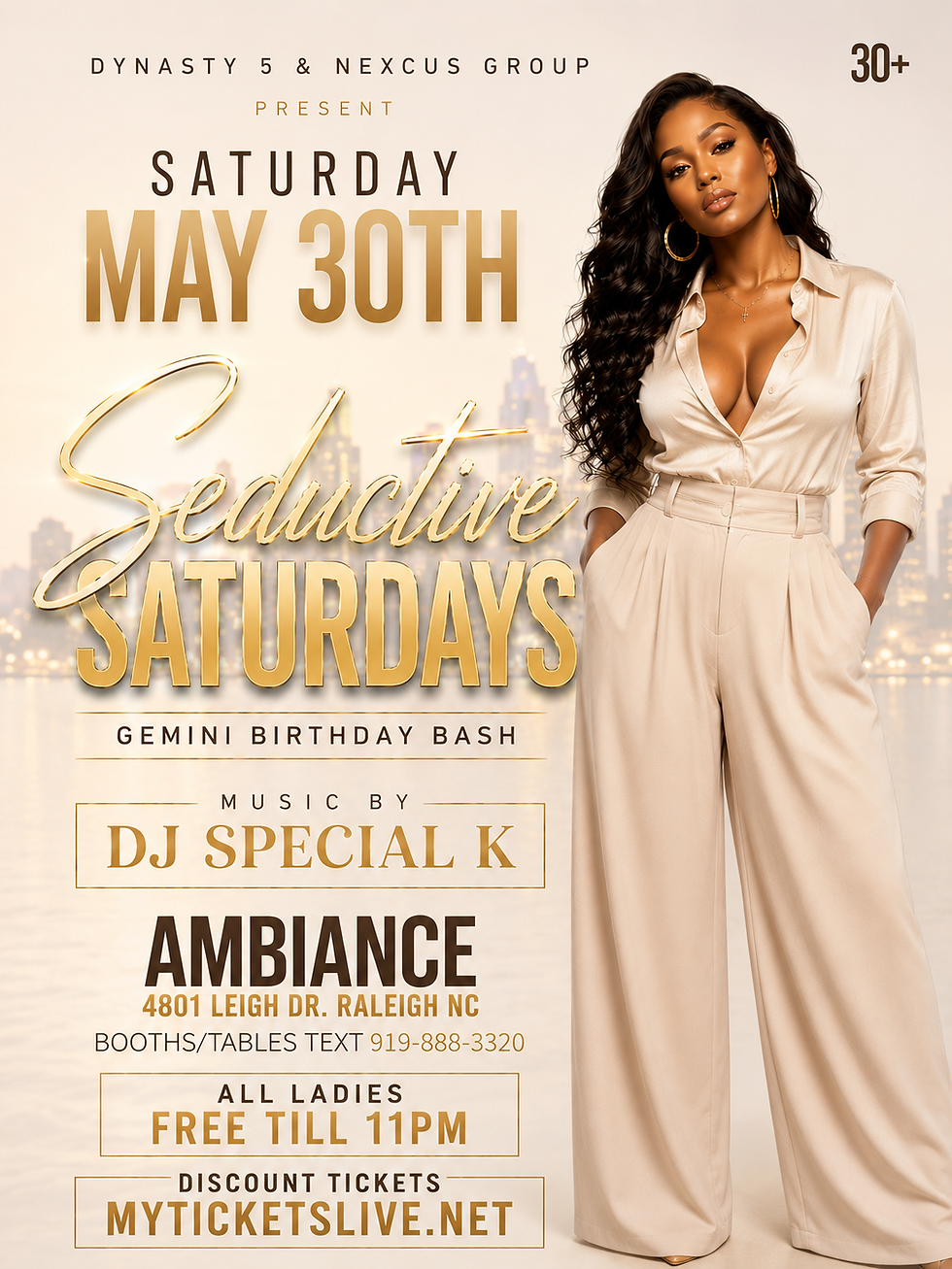 Seductive Saturday Gemini Birthday Bash with DJ Special K