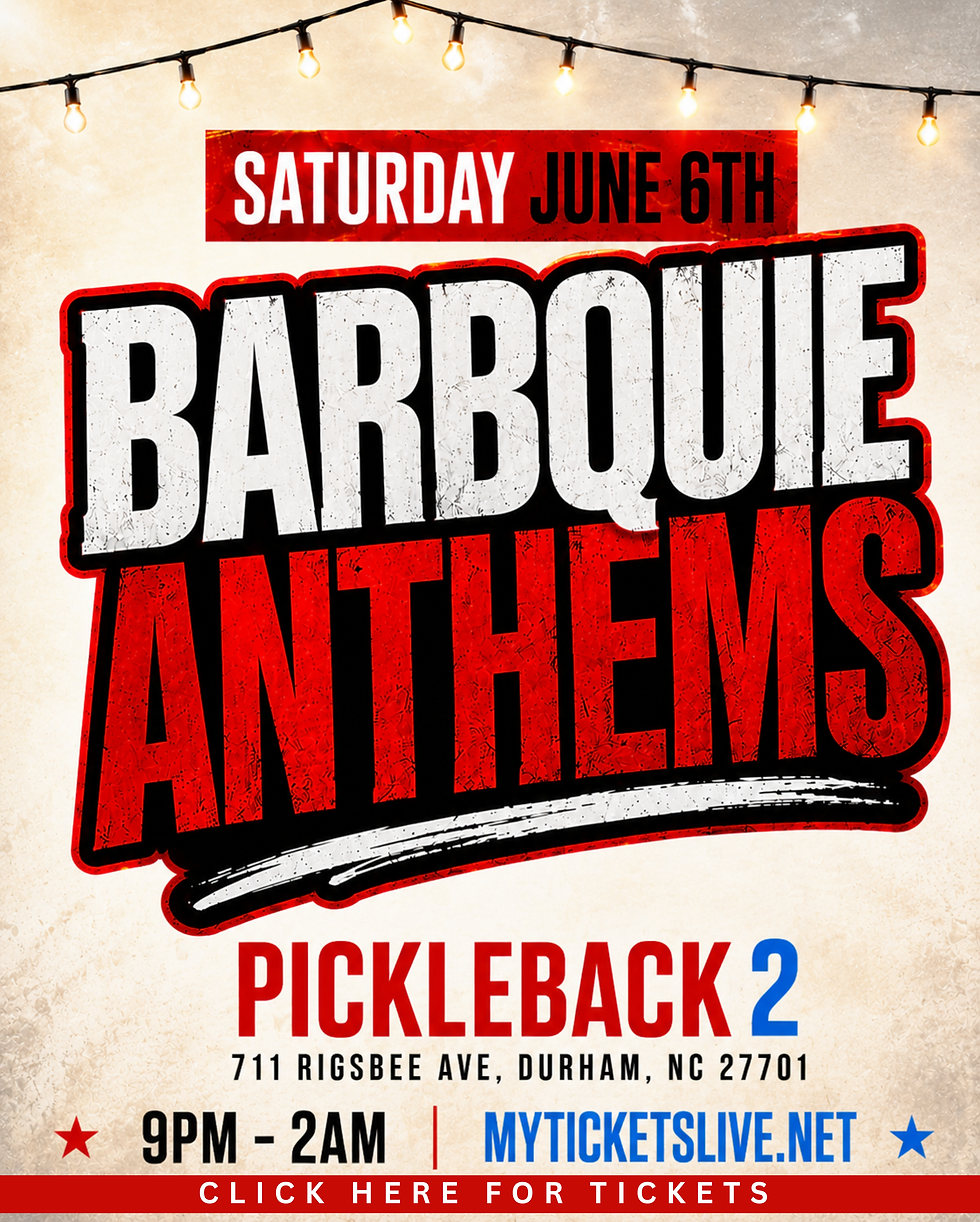 Saturday BARBQUIE Anthems @ Pickleback 2