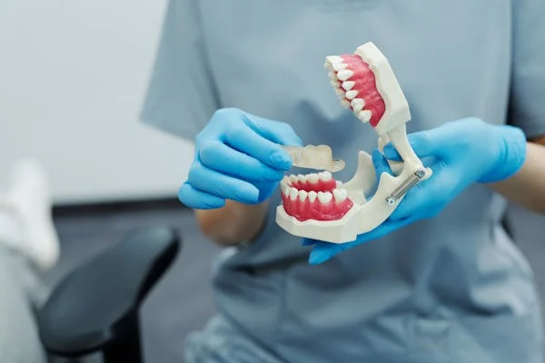 dental crown procedure by queenstown dentist