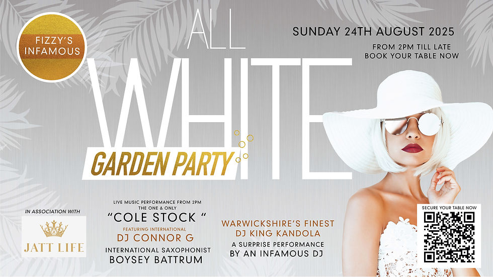 WHITE GARDEN PARTY 
