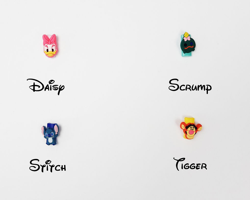 Thumbnail: Disney Cable Protectors | Stitch | Mickey Minnie Donald Daisy | Monsters Inc | M
