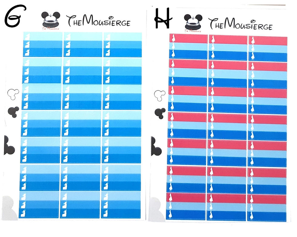 Thumbnail: Frozen Planner Stickers 1 | Erin Condren | For LifePlanners Organizers Journals 