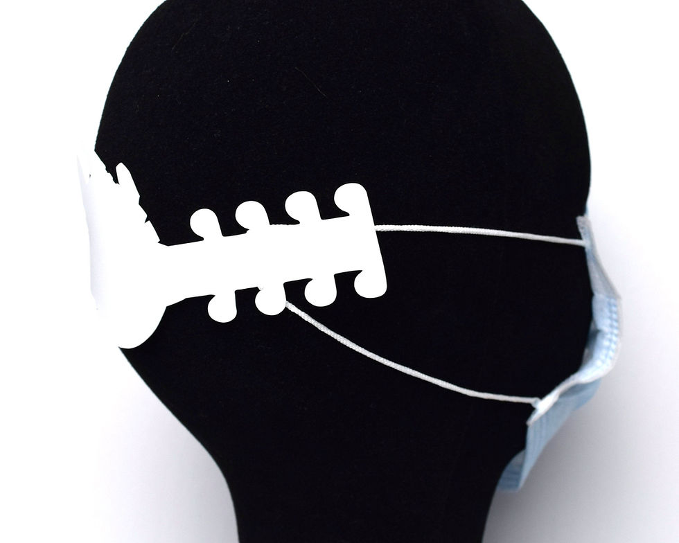 Thumbnail: Millennium Falcon Face Mask Ear Saver | Plastic Mask Extender | Star Wars Ear Pr