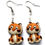 Thumbnail: Aladdin's Rajah Drop Earrings | Rajah Earrings | Disney Earrings | Disney Jewelr