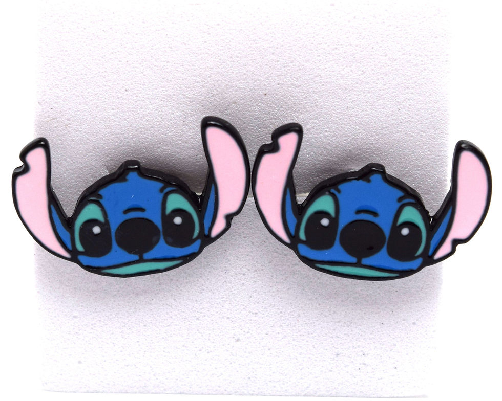 Thumbnail: Stitch Earrings | Stitch Jewelry | Lilo & Stitch Earrings | Lilo and Stitch Jewe