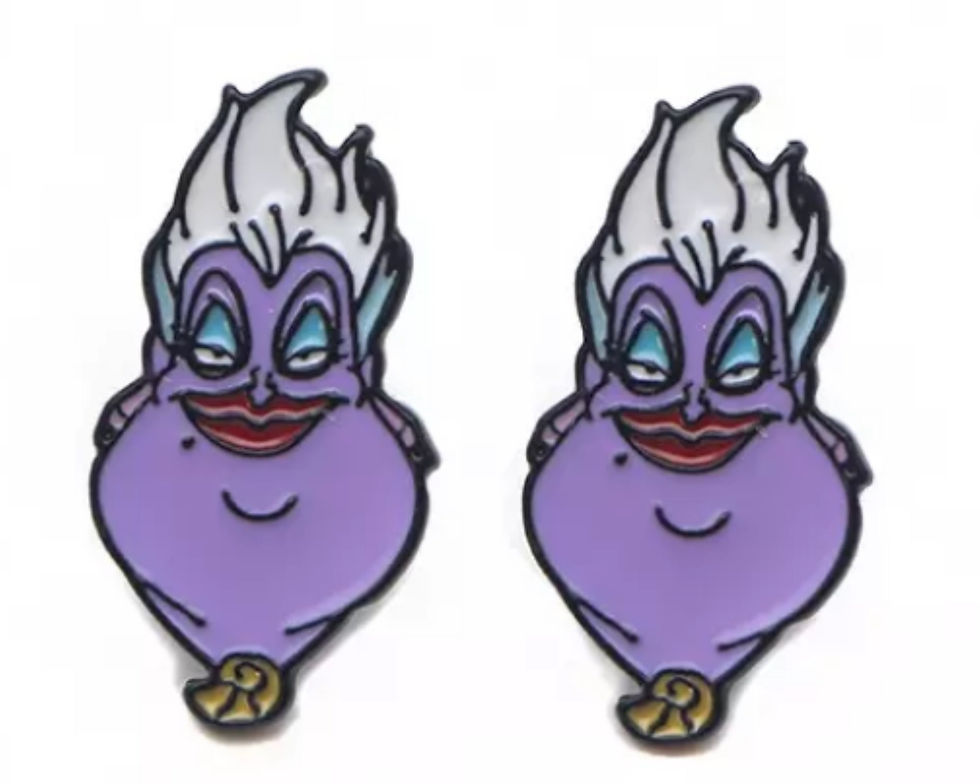 Thumbnail: Ursula Earrings | Disney Earrings | Disney Villain Earrings | Little Mermaid Ear