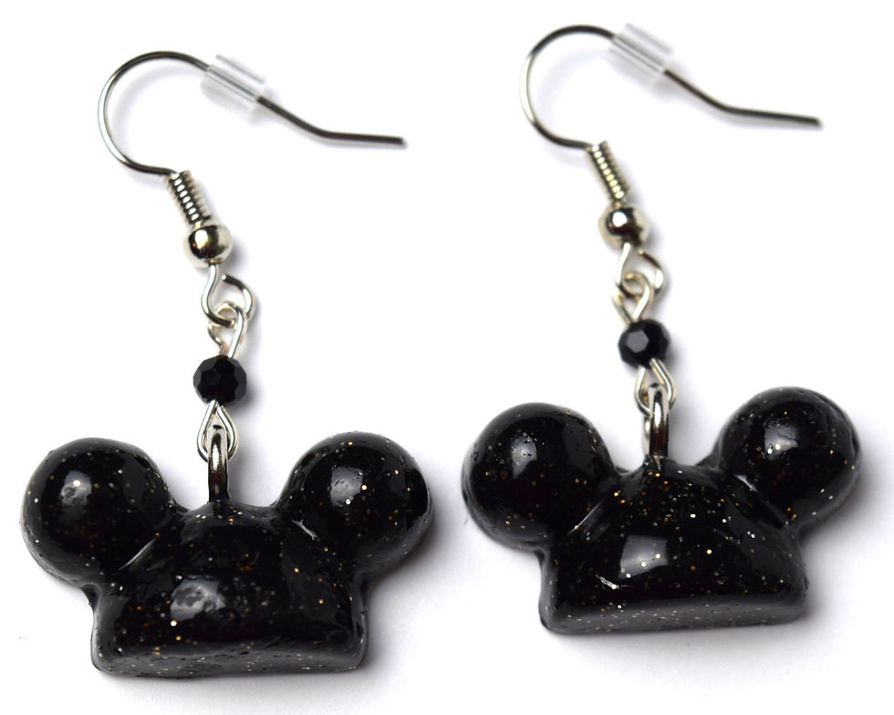 Thumbnail: Custom Mickey Mouse Hat Earrings | Mickey Hat Earrings | Disney Hat Earrings | M