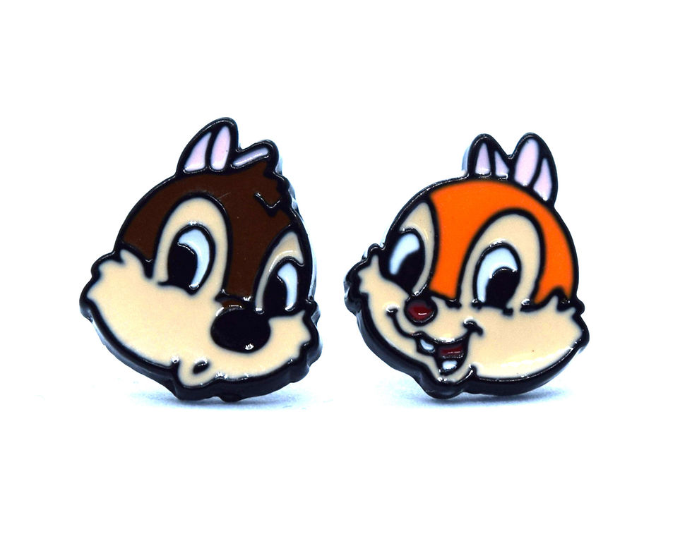Thumbnail: Chip n Dale Earrings | Chip n Dale Jewelry | Chip and Dale Earrings | Chip and D