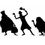 Thumbnail: MagicBand Haunted Mansion Hitchhiking Ghosts Decal | Haunted Mansion Decal | Mag