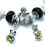 Thumbnail: Silver Disney Charm Bracelet | Silver Mickey Charm Bracelet | Minnie Mouse Charm