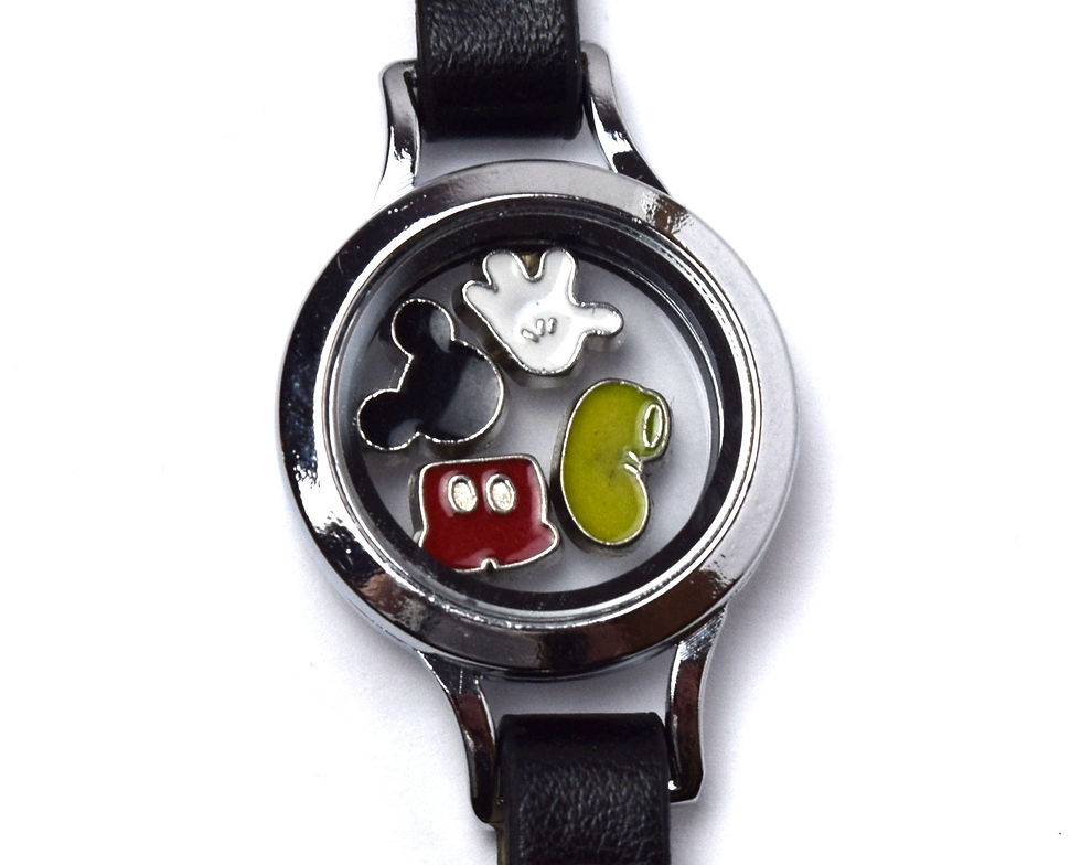 Thumbnail: Disney Floating Charm Bracelet | Mickey Mouse Floating Charm Bracelet | Mickey C