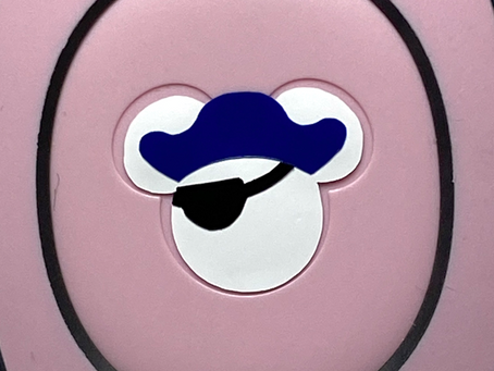 Layering Your Pirate Captain Mickey MagicBand Decal