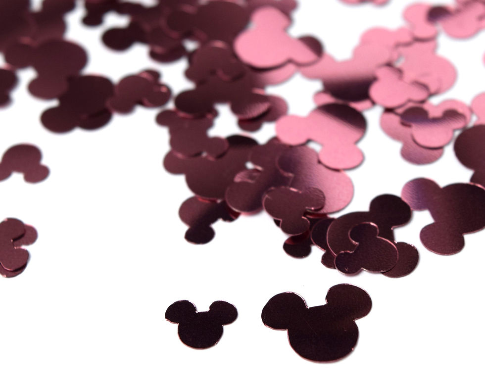 Thumbnail: Pink Foil Mickey Mouse Confetti | Pink Foil Mickey Confetti | Mickey Decorations