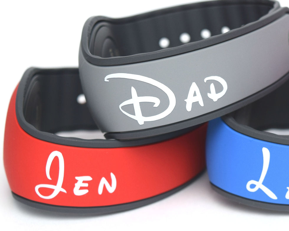 Thumbnail: Personalized MagicBand Name Decal | Custom Magic Band | Wrist Band Magic Band Na