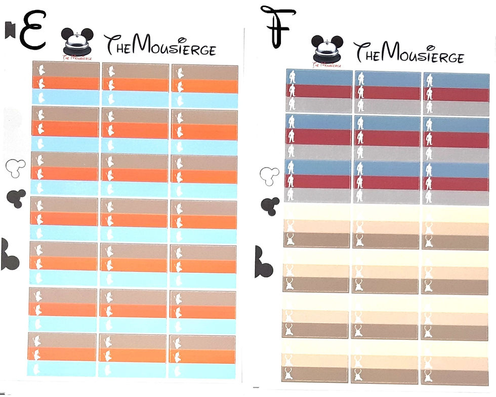 Thumbnail: Frozen Planner Stickers 1 | Erin Condren | For LifePlanners Organizers Journals 