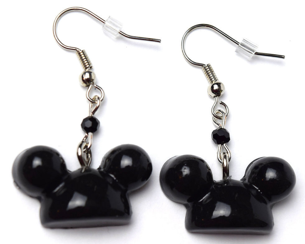Thumbnail: Custom Mickey Mouse Hat Earrings | Mickey Hat Earrings | Disney Hat Earrings | M