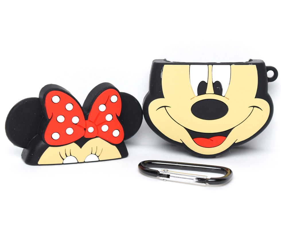 Thumbnail: Mickey or Minnie Mouse AirPods Case Cover | AirPods & Charging Case NOT Included