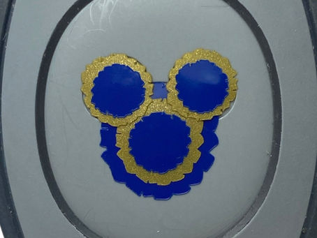 Layering Your Cheerleader MagicBand Decal