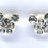 Thumbnail: Rhinestone and Silver Mickey Mouse Earrings | Mickey Mouse Jewelry | Disney Jewe
