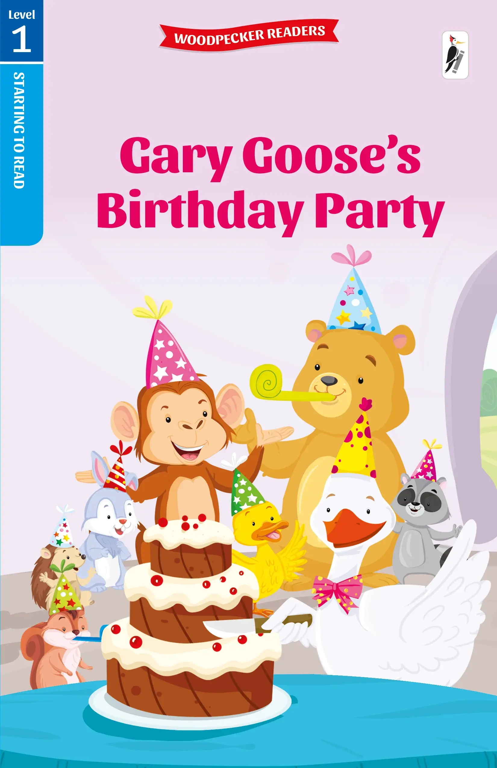 Woodpecker Readers Level 1 Gary Goose's Birthday Party-13256
