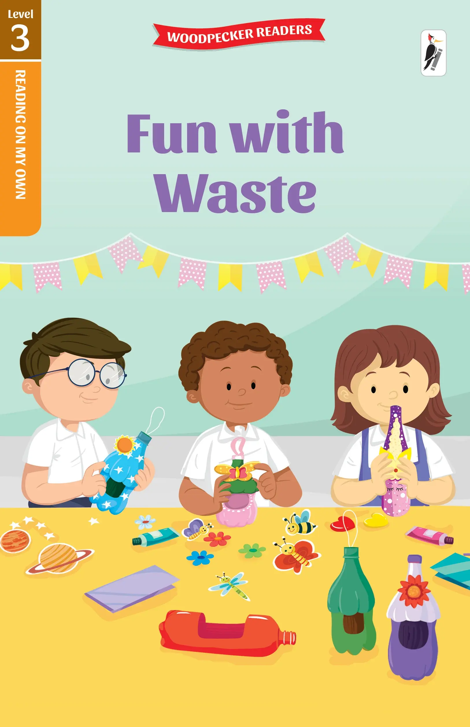 Woodpecker Readers Level 3 Fun With Waste-13261