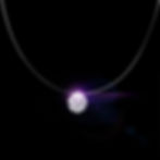 Thumbnail: Zircon Pendant Necklace 0.6cm Invisible Fishing Line Chic Delicate Neck Chain Ad