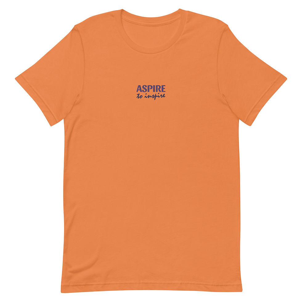 Miniatura: ASPIRE TO INSPIRE- NIKO COLLECTION- UNISEX T-SHIRT