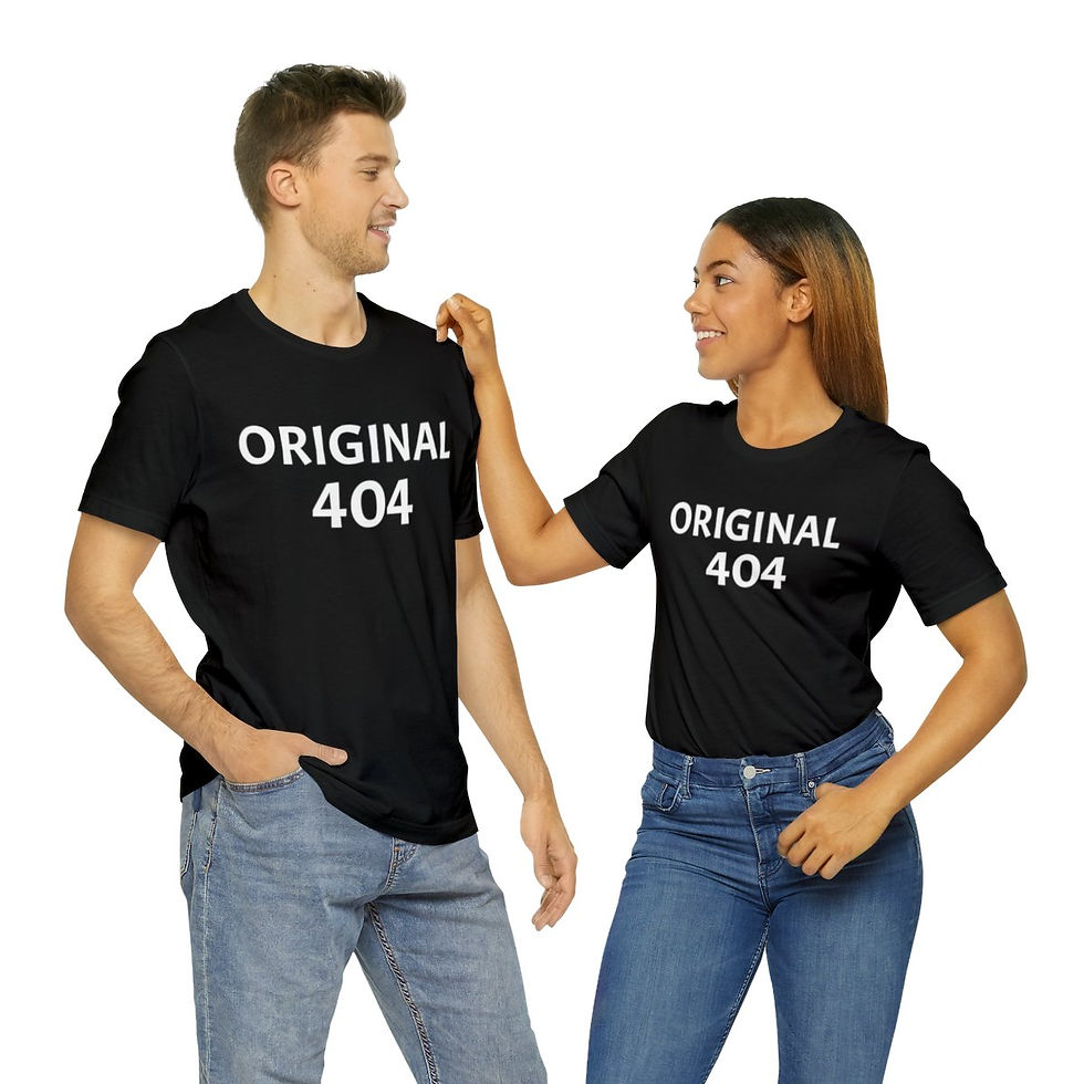 Thumbnail: Original 404 Unisex Jersey Short Sleeve Tee