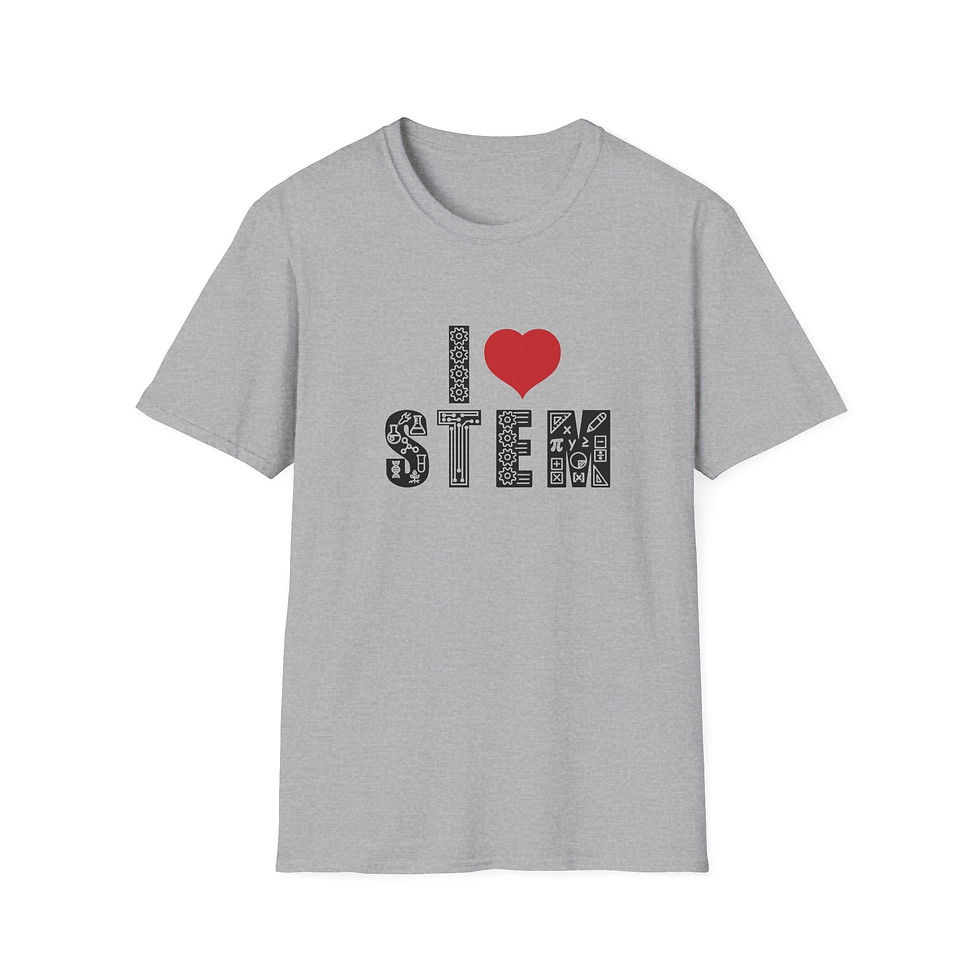 Thumbnail: I "Heart" STEM Unisex Softstyle T-Shirt