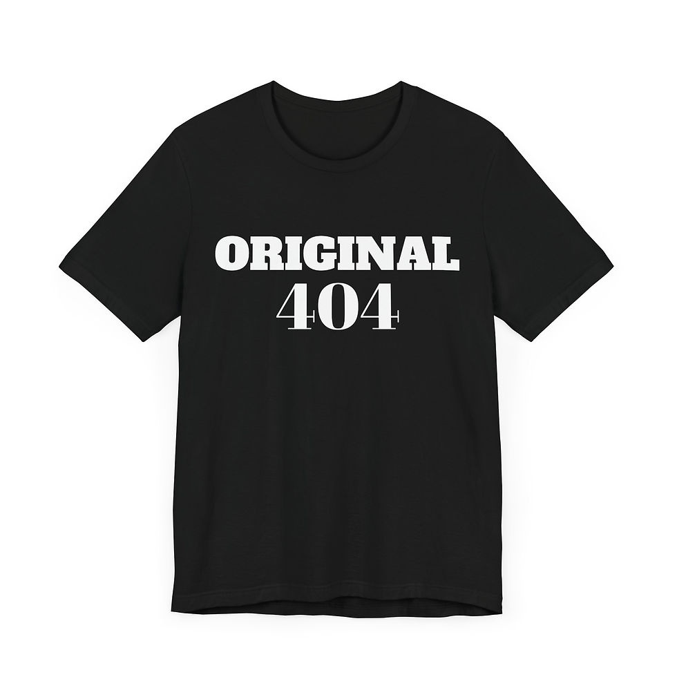 Thumbnail: Original 404 Unisex Jersey Short Sleeve Tee