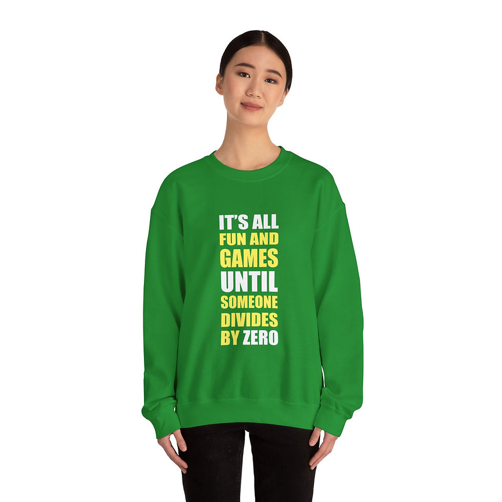 Thumbnail: All Fun and Games Unisex Heavy Blend™ Crewneck Sweatshirt