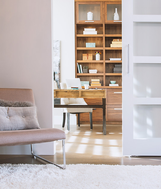 therapy room with comfy chair