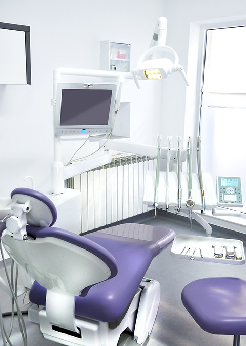Treatment room in the clinic