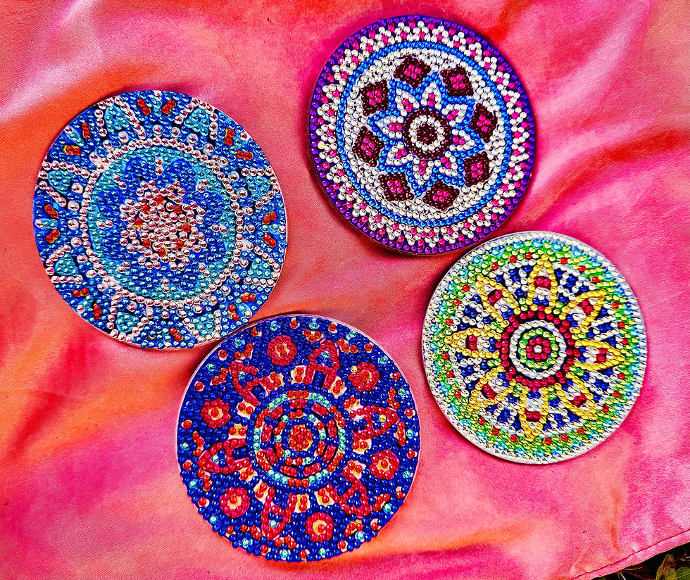 Thumbnail: Diamond Painting coasters