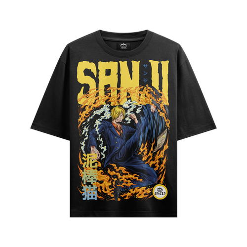 【THE MOZZ】Shane Shirring Long One Piece One Piece (Queen VS Sanji) T-SHIRT - MR POP