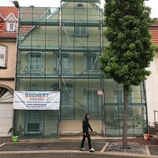 peinture extérieure buchert peintre en bâtiment Lampertsloch bas-rhin Alsace 