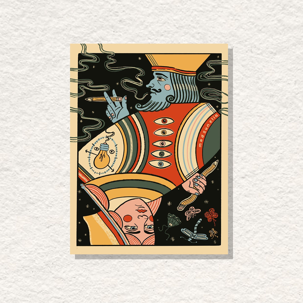 Playin' Card - Vinyl Sticker