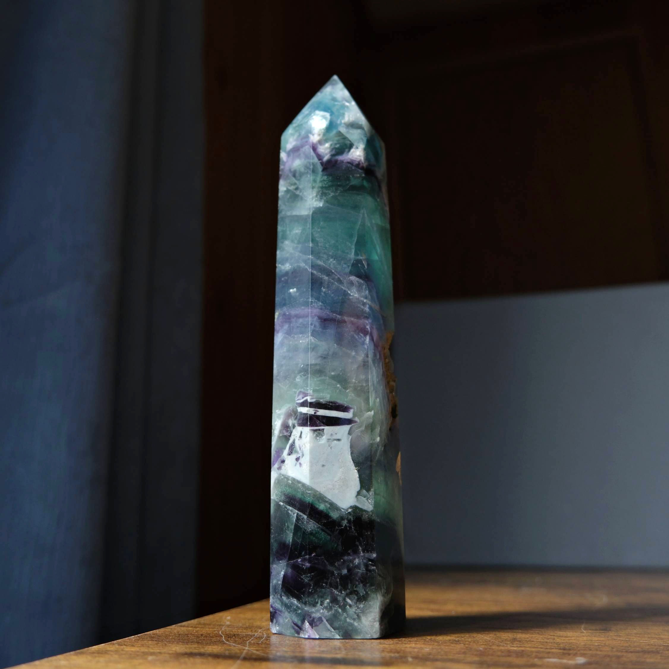 Rainbow Fluorite | Mental Clarity & Decisive Focus Crystal