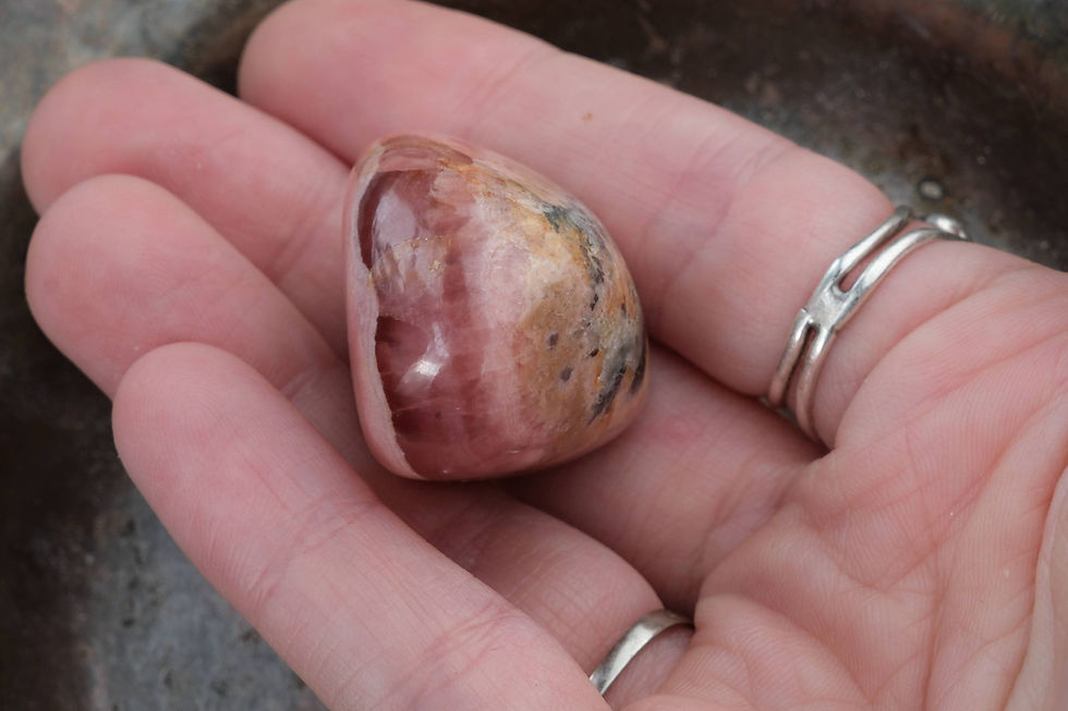 Thumbnail: Rhodochrosite Large Tumble | The Stone of the Compassionate Heart