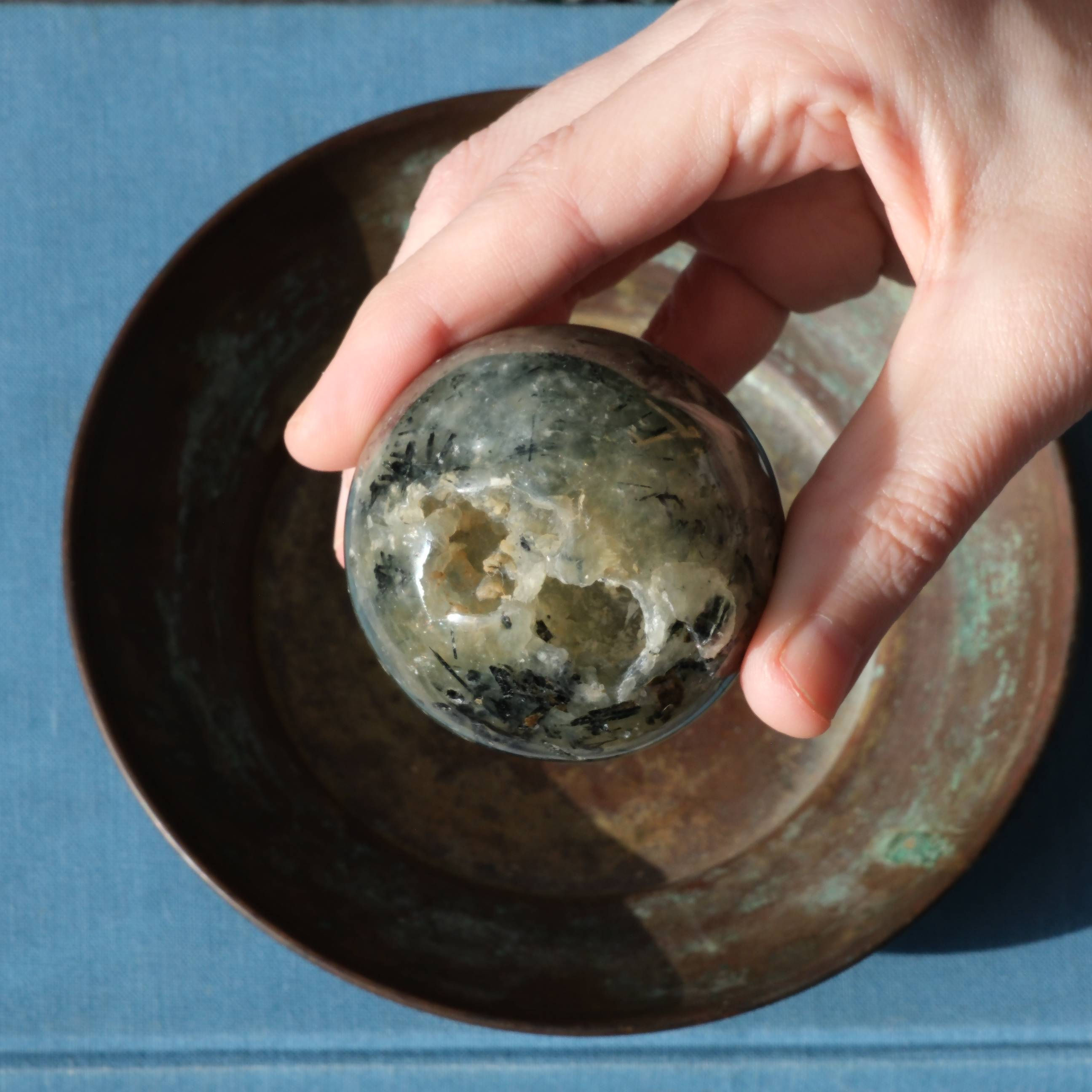 54mm Prehnite Sphere