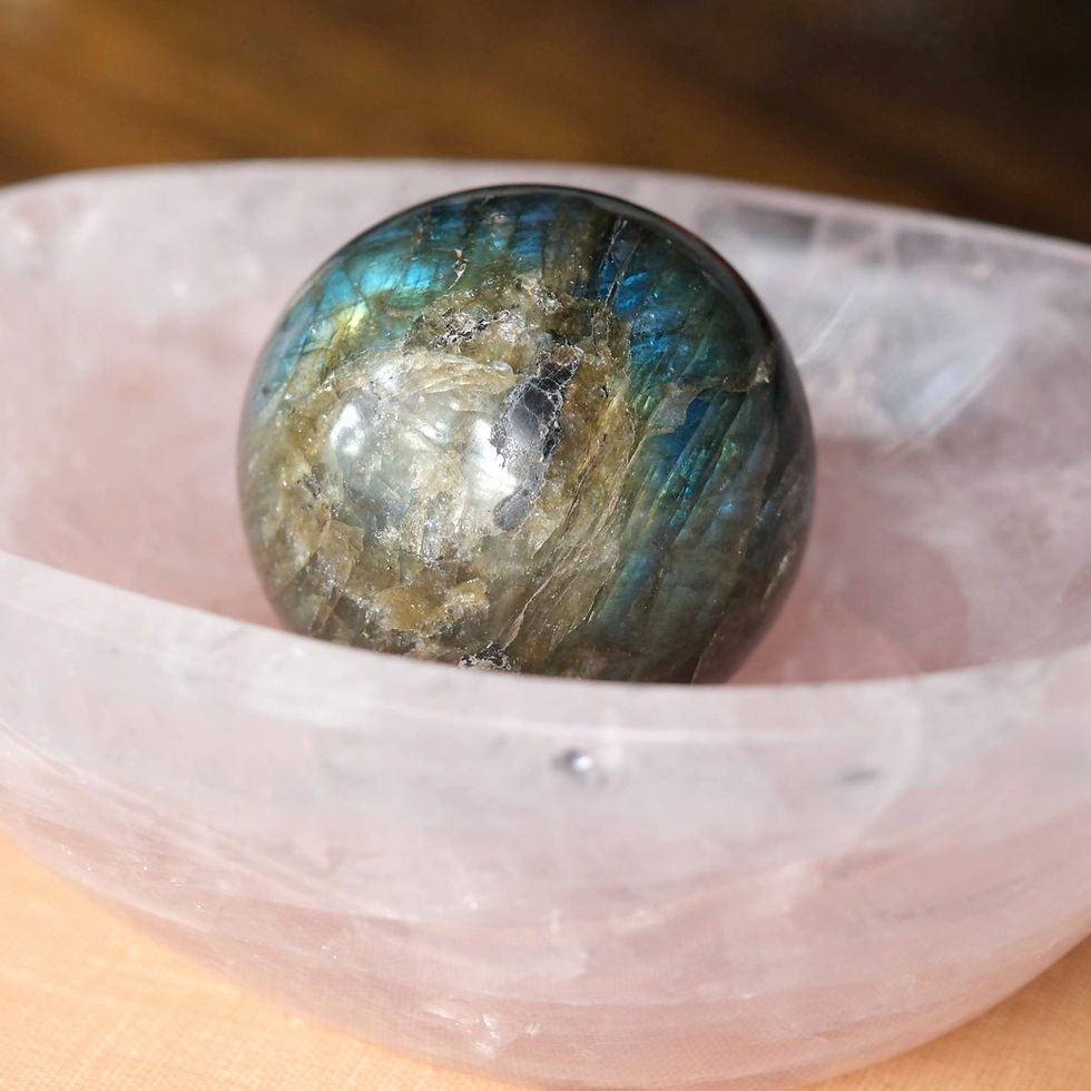 Thumbnail: Labradorite Sphere | A Canvas for Nature's Mesmerizing Artistry