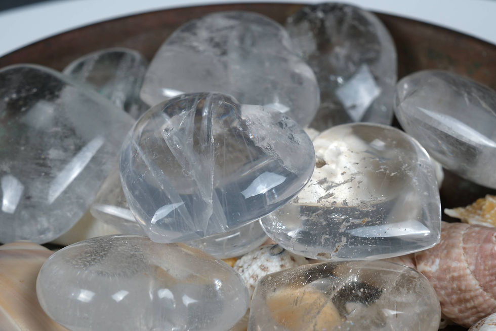 Thumbnail: Clear Quartz Mini Heart | The Master Reflector