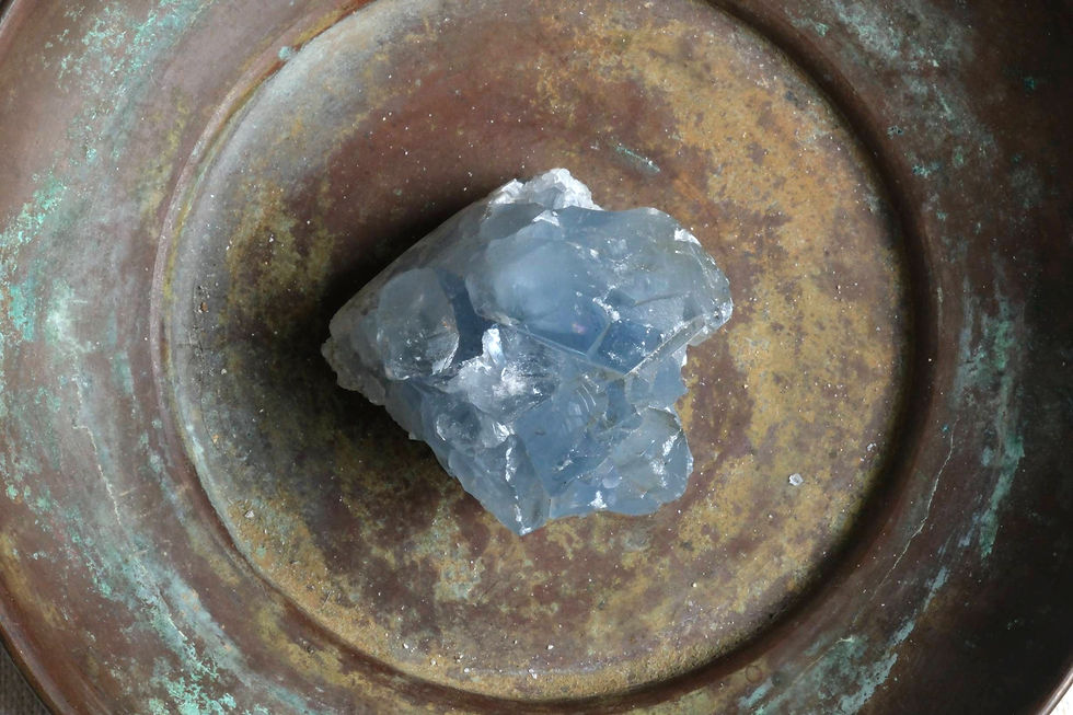 Thumbnail: Angelic Celestite Cluster | Divine Serenity & Celestial Communication