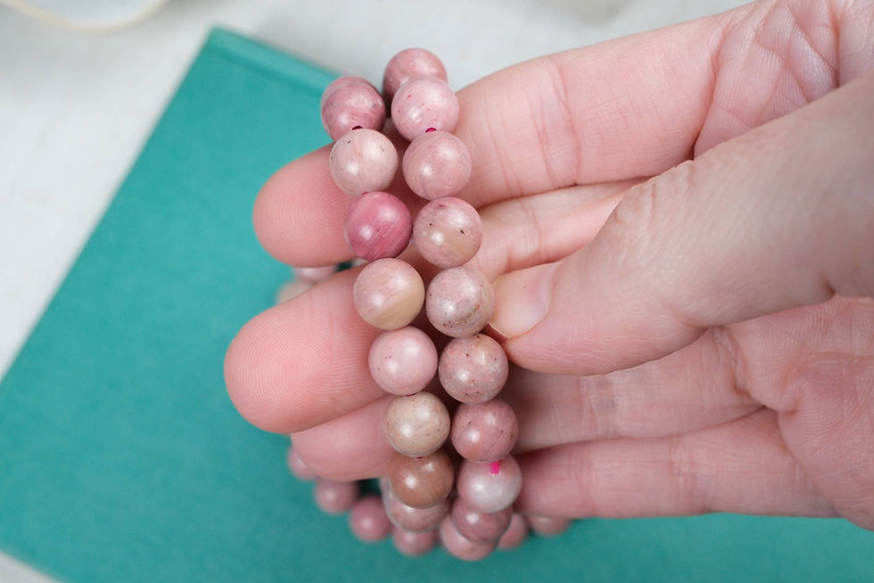 Thumbnail: Thulite 8mm Bracelet | Joy & Social Connection