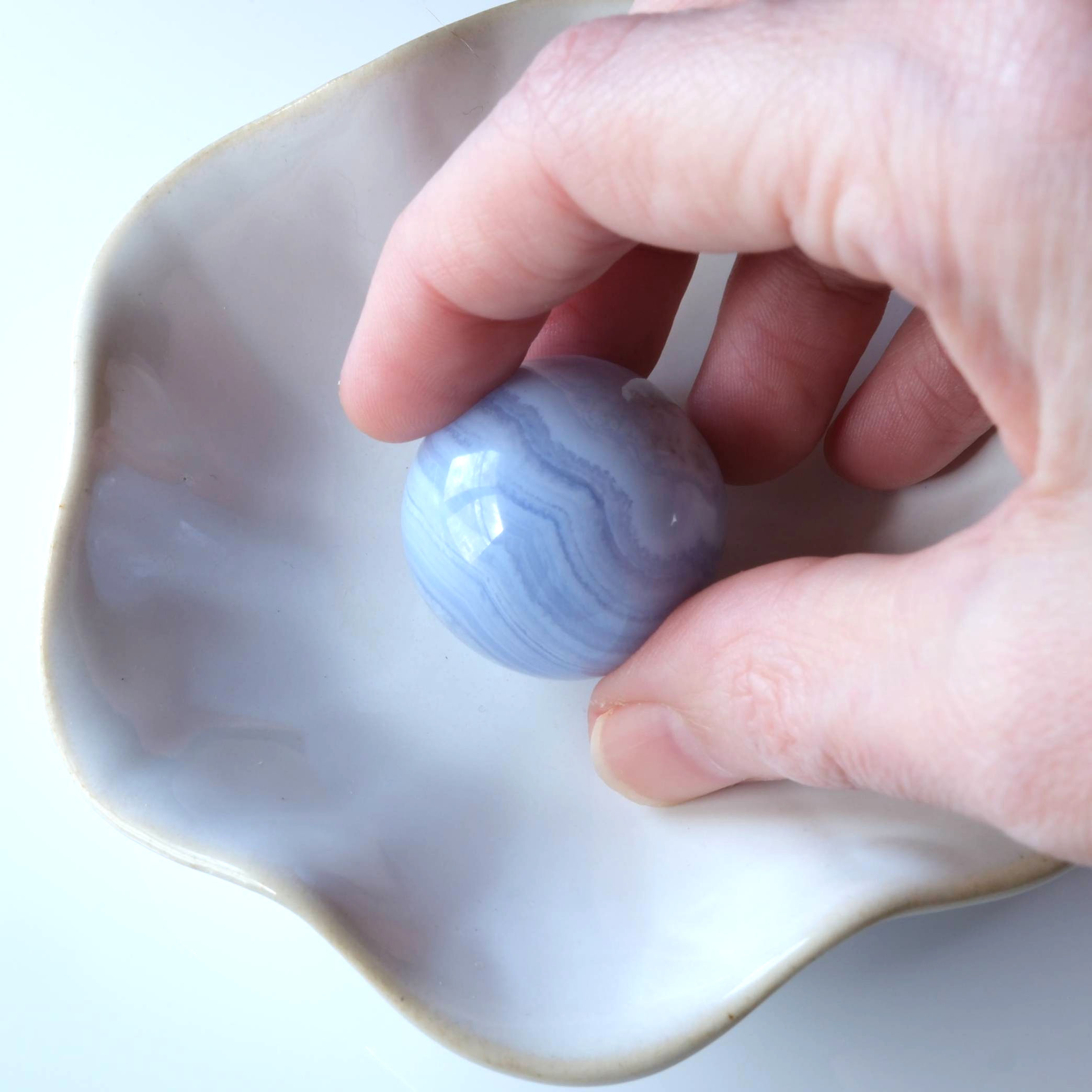 Blue Lace Agate Mini Sphere