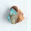 Thumbnail: Vibrant Turquoise Rosasite Specimen on Limonite Matrix