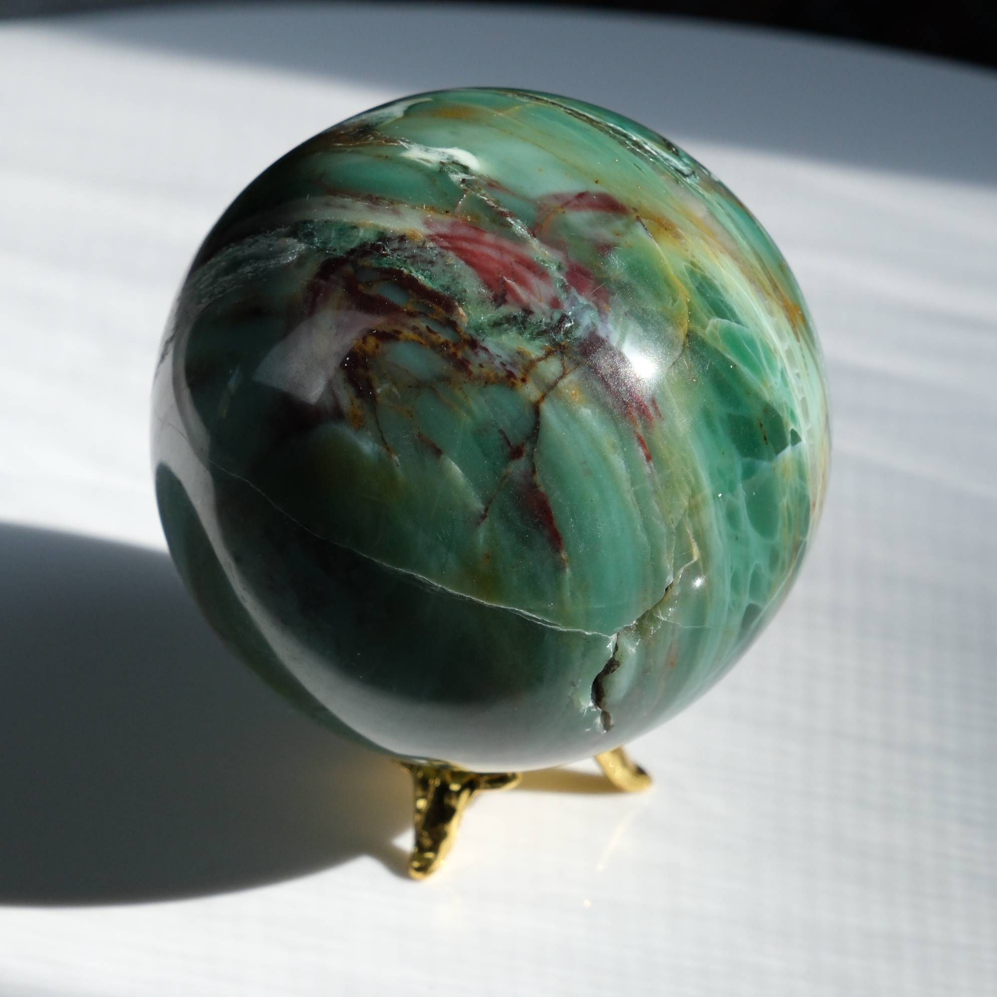 52mm Fancy Jasper Sphere from India